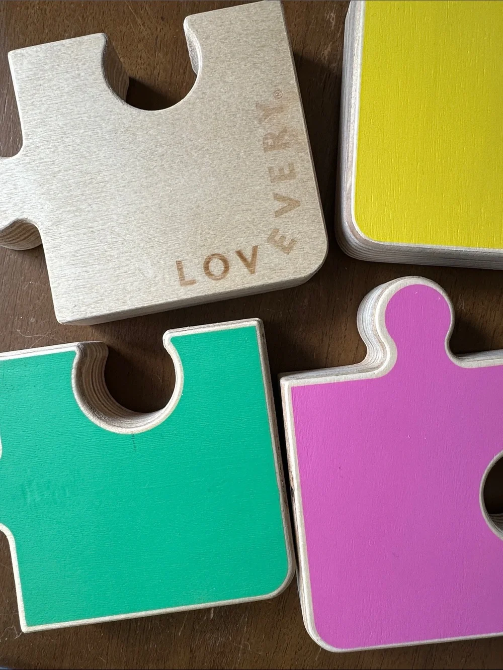 Lovevery Chunky wooden jigsaws puzzle
